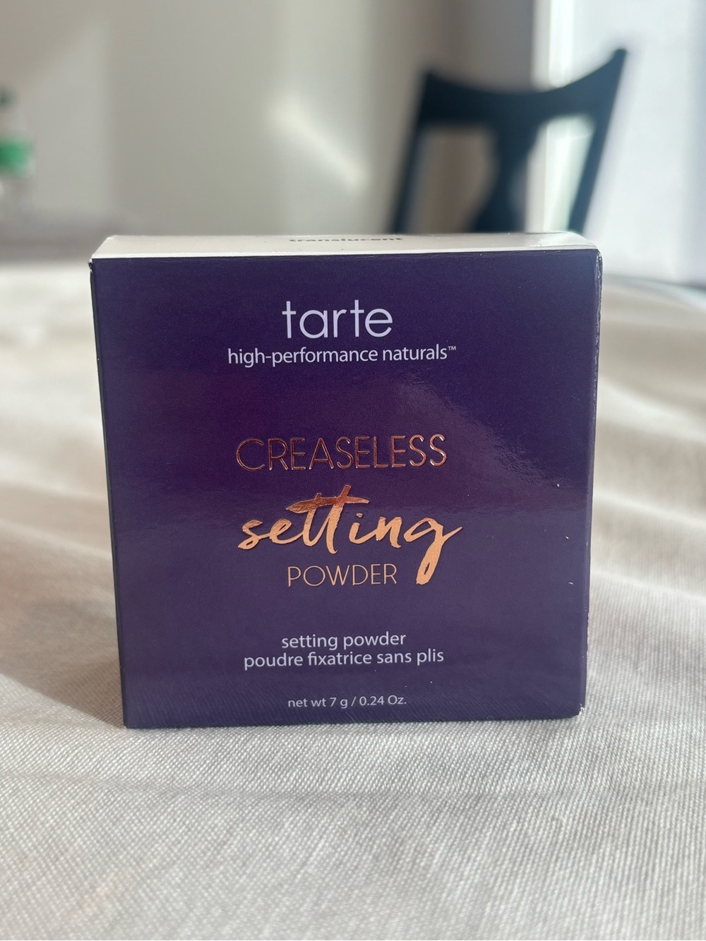 Tarte Creaseless Translucent Setting Powder Full Size NIB